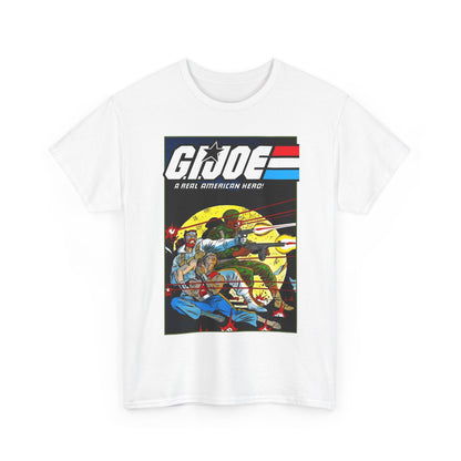 G.I. Joe T-Shirt - Mike Zeck Art - Stalker, Snow Job and Quick Kick - #61 Cover Art - Marvel Comics
