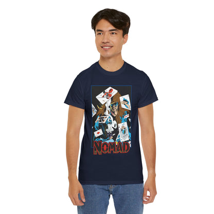 Nomad T-Shirt - S. Clarke Hawbaker, Mark McKenna Art - Jack Monroe - Playing Cards with Deadpool & Bushwacker - Marvel Comics
