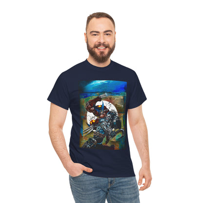 Lobo/Wolverine T-Shirt - Simon Bisley Art - DC/Marvel Comics