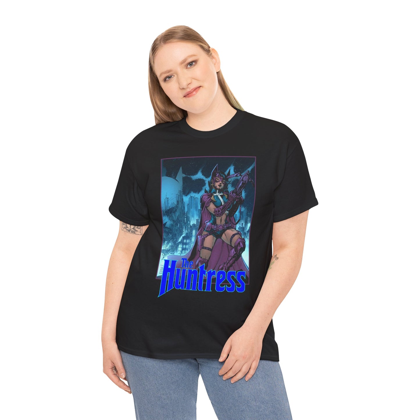 Huntress T-Shirt - Jim Lee Art - Batman: Hush Story - DC Comics