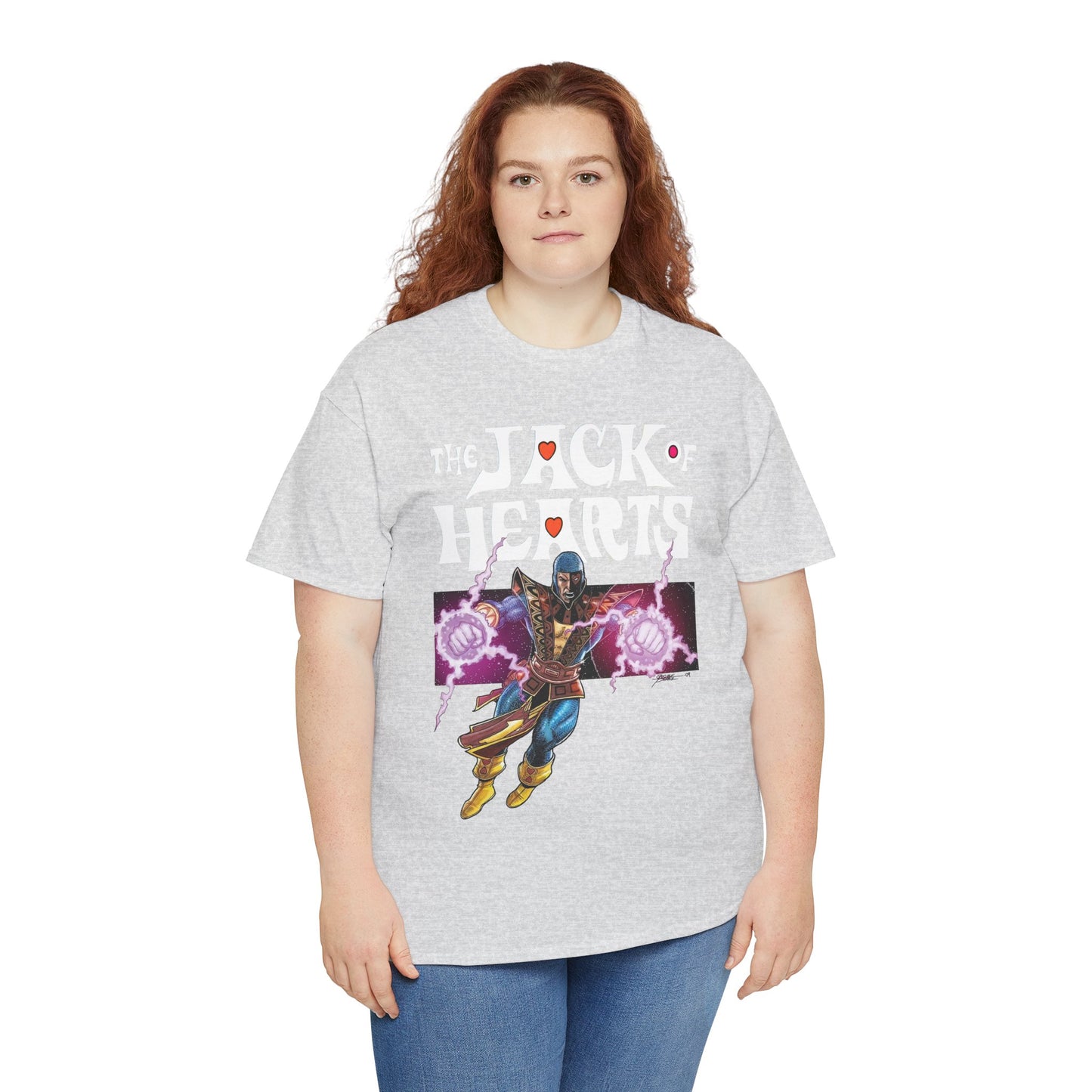Jack of Hearts T-Shirt - George Perez Art - Marvel Comics - Avengers Member - She-Hulk Boyfriend