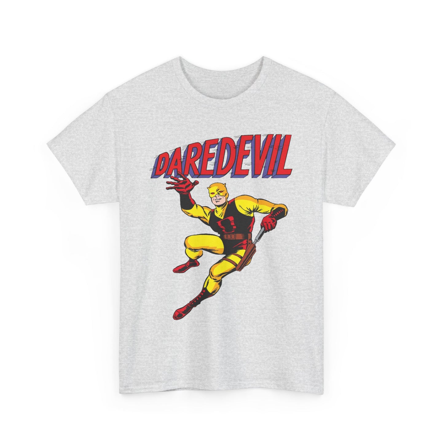 Daredevil T-Shirt - Yellow Costume - Silver Age #1 Cover Art - Marvel Comics