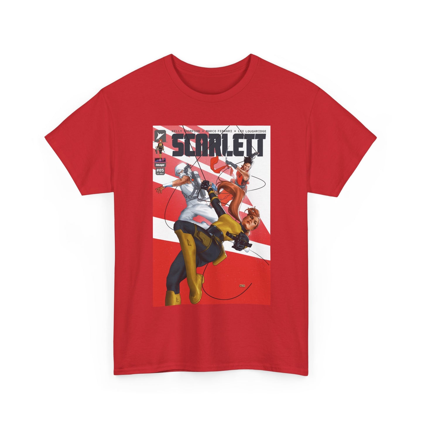Scarlett #5 T-Shirt - Taurin Clarke Art - G.I. Joe
