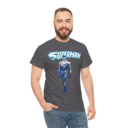 Superman T-Shirt - Clark Kent - Man of Steel - DC Comics - Electric Superman 1990s Storyline