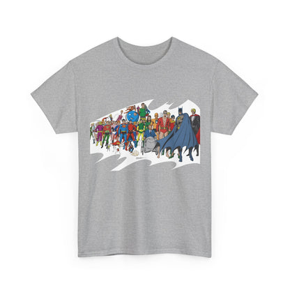 Batman T-Shirt - Neal Adams Art - Plastic Man, Sargon, Robin, Doom Patrol, Superboy, Legion of Super-Heroes - 100-Page Giant Cover Art - DC Comics