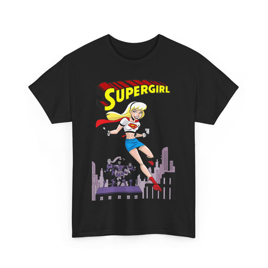 Supergirl T-Shirt - Bruce Timm Art - DC Comics Animated Series 1990s - Kara, Superman's Cousin