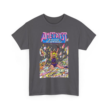 Amethyst Princess of Gemworld T-Shirt - George Perez Art - Lord Topaz, Dark Opal, Granch, Citrina - DC Comics