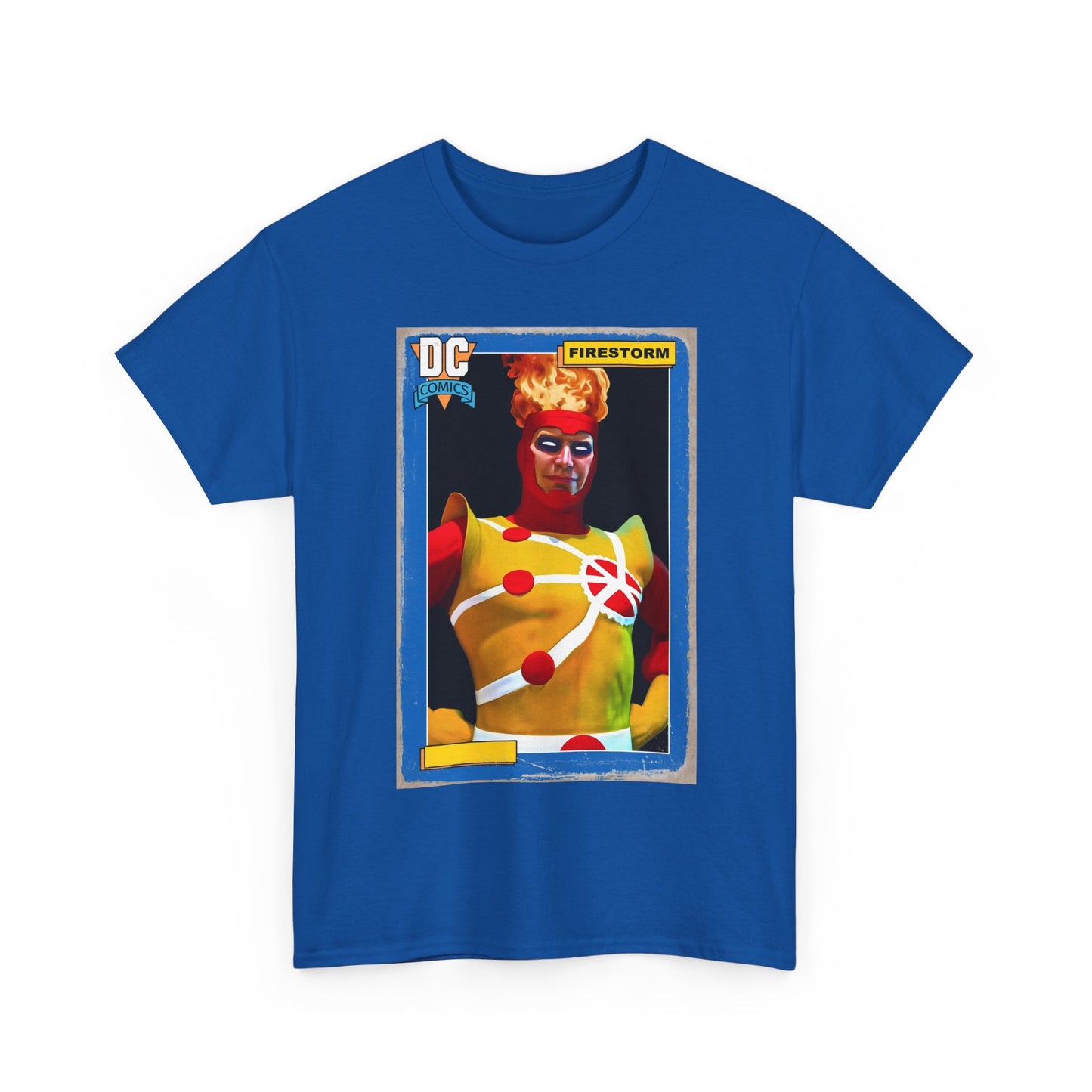 Firestorm T-Shirt - Mark Spears Art - DC Universe Trading Card Homage - Ronnie Raymond - DC Comics