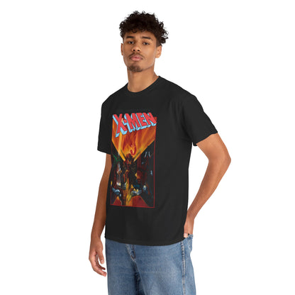Uncanny X-Men T-Shirt - Bill Sienkiewicz Art - Phoenix, Cyclops, Colossus, Wolverine - Marvel Comics