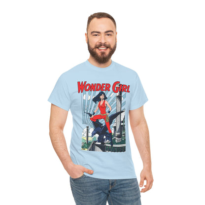Wonder Girl T-Shirt - George Perez Art - New Teen Titans Member & Leader - Donna Troy, Sister of Wonder Woman - Amazon Warrior - DC Comics