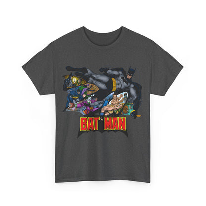 Batman T-Shirt - John Byrne Art - Joker, Catwoman, Ra's al Ghul, Talia - DC Comics - The Batcave