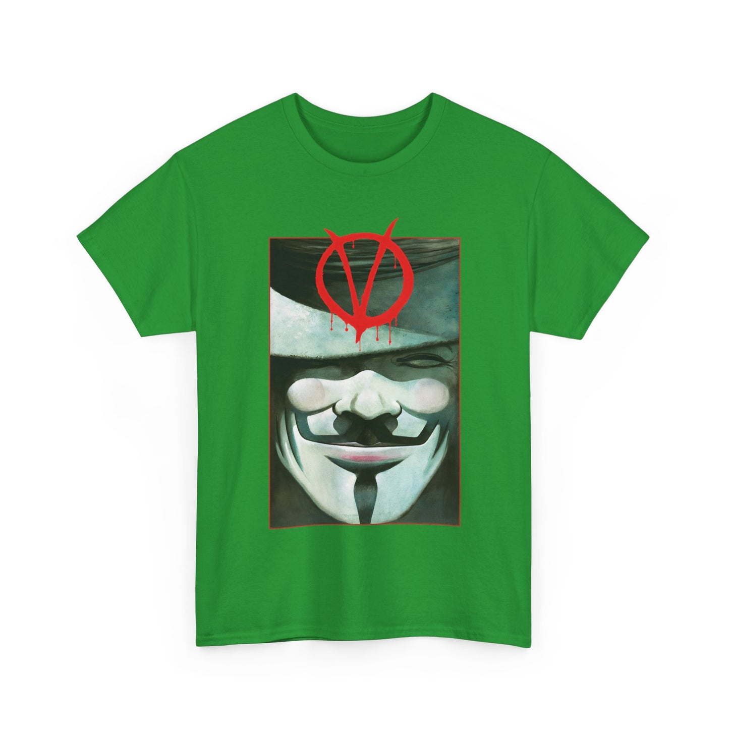 V For Vendetta T-Shirt - David Lloyd Art - Guy Fawkes Mask - DC Comics