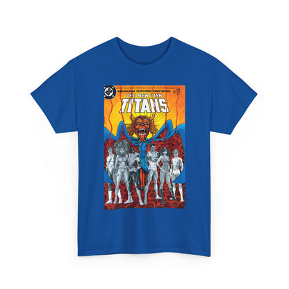 New Teen Titans #4 T-Shirt - George Perez Art - Trigon the Terrible - DC Comics