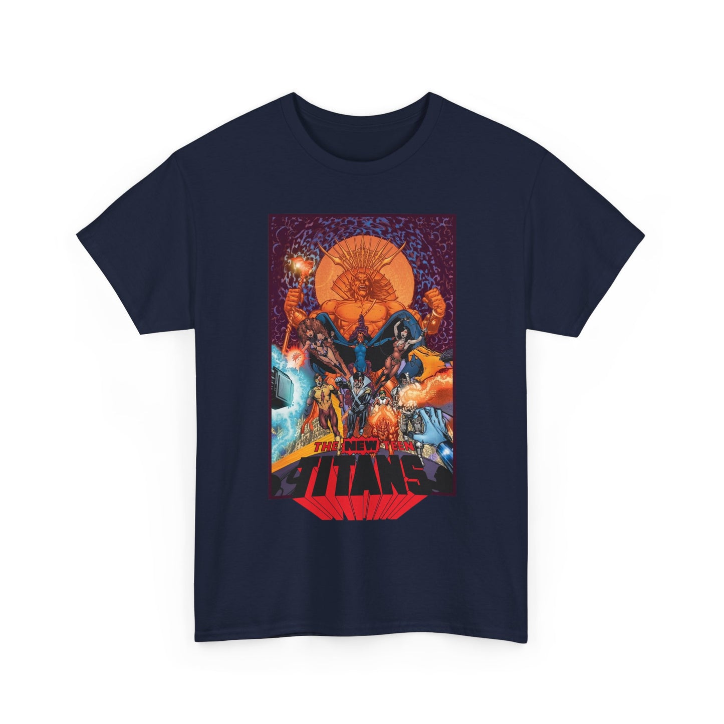 New Teen Titans T-Shirt - George Perez Art - Trigon's Titans - Raven - DC Comics