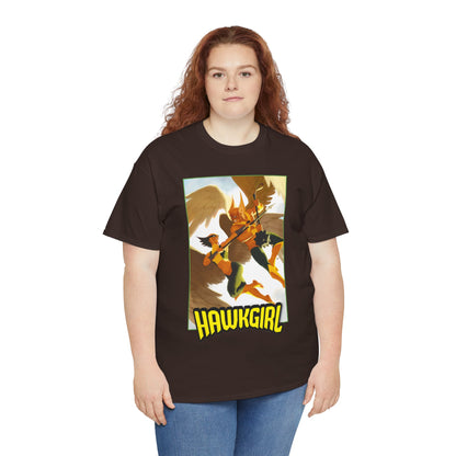 Hawkgirl T-Shirt - David Talaski Art - With Hawkman - DC Comics