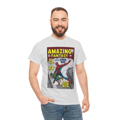 Amazing Fantasy #15 T-Shirt - Steve Ditko Art - 1st Appearance of Spider-Man - 2026 Movie - Marvel Comics