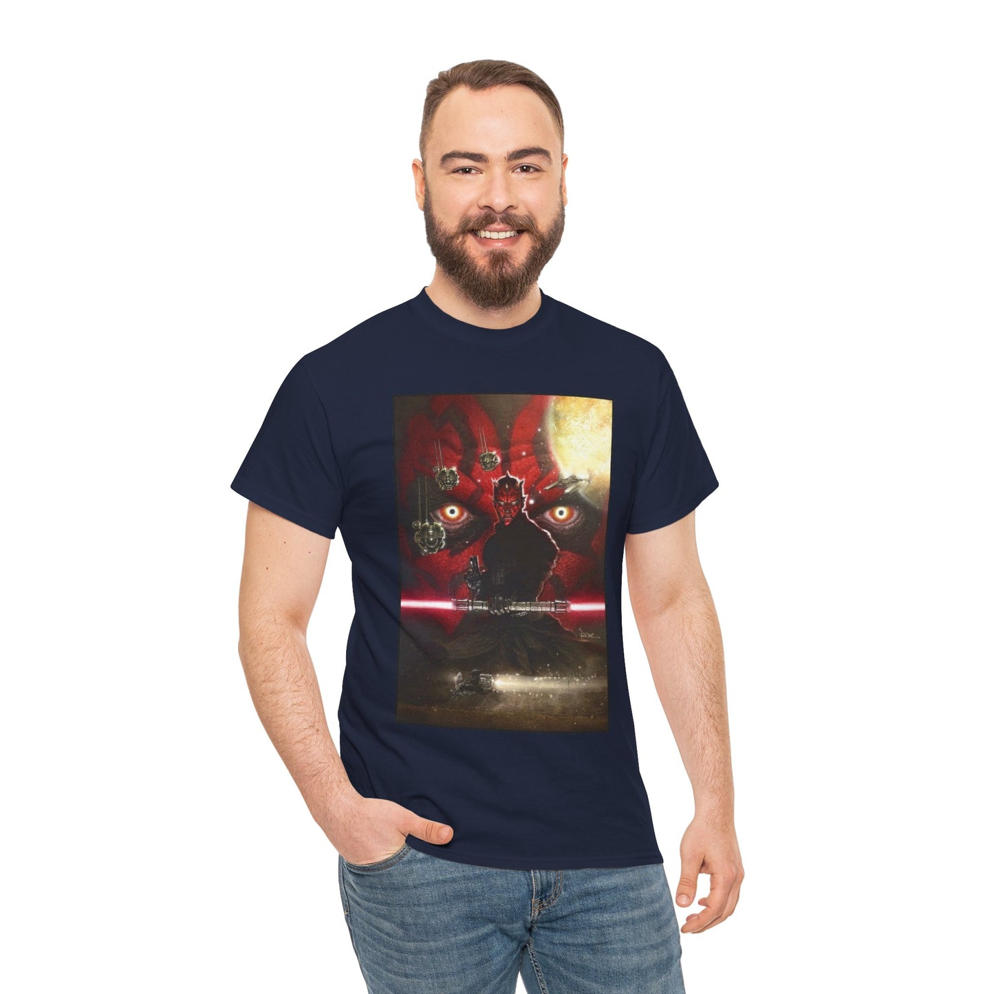 Darth Maul T-Shirt - Kaare Andrews Art - Star Wars Sith - #5 Artwork - Marvel Comics