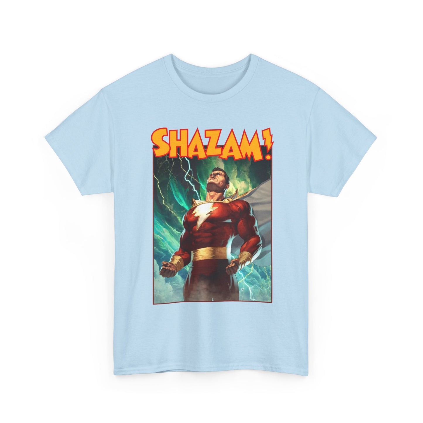Shazam (Captain Marvel) T-Shirt - Ariel Olivetti Art - DC Comics