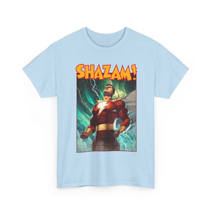 Shazam (Captain Marvel) T-Shirt - Ariel Olivetti Art - DC Comics