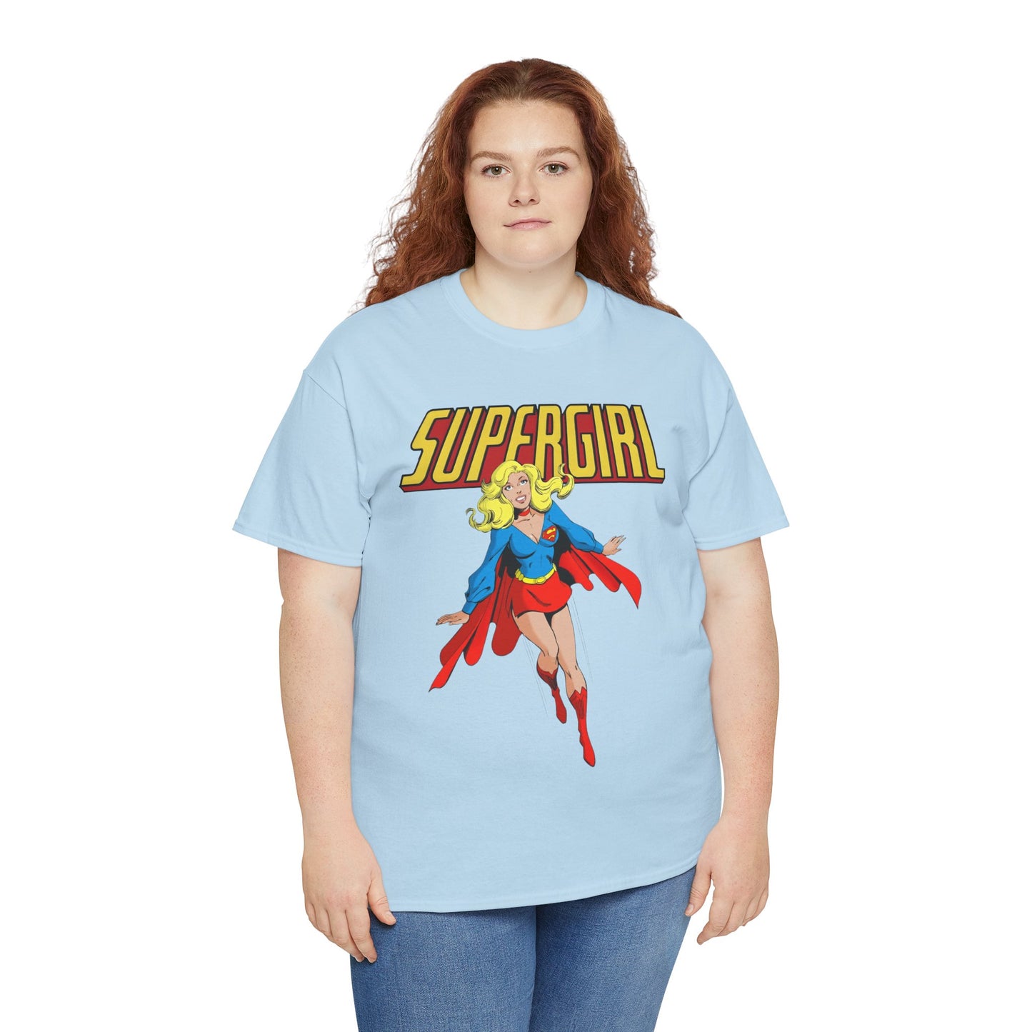 Supergirl T-Shirt - John Byrne Art - Kara, Maid of Might - 2026 Movie with Milly Alcock - DC Comics