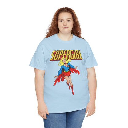 Supergirl T-Shirt - John Byrne Art - Kara, Maid of Might - 2026 Movie with Milly Alcock - DC Comics