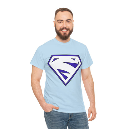 Electric Superman Logo T-Shirt - Clark Kent - Man of Steel - DC Comics - 1990s Storyline