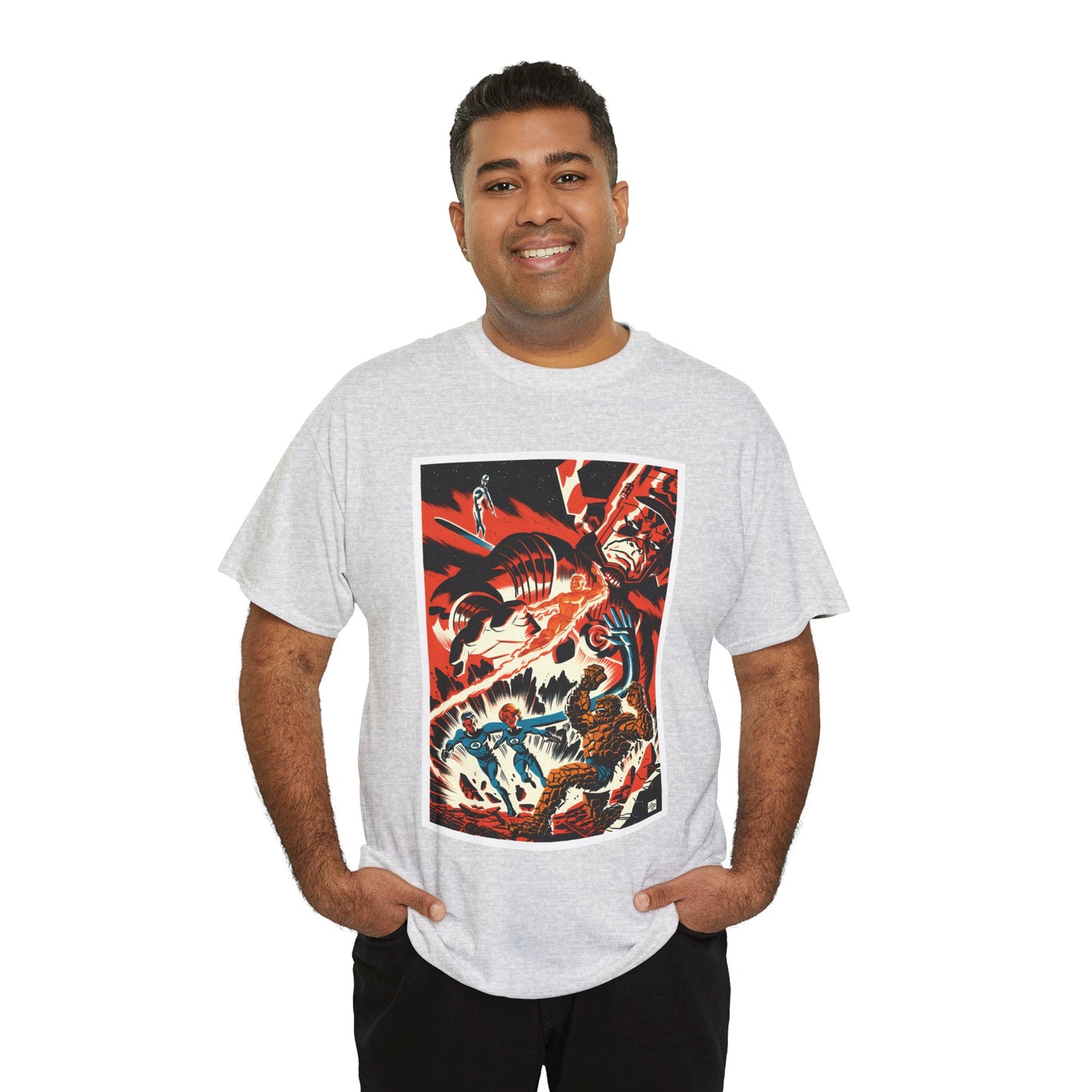 Fantastic Four T-Shirt - Michael Cho Art - Marvel Comics
