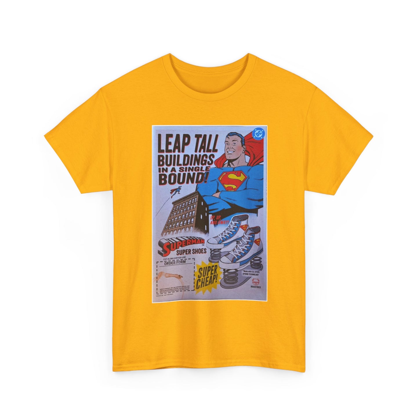 Superman Ad T-Shirt - Dave Johnson Art - #21 Variant Cover Art - DC Comics