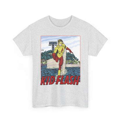 Kid Flash T-Shirt - George Perez Art - Wally West - New Teen Titans Member - Titans Tower - Future Flash - DC Comics