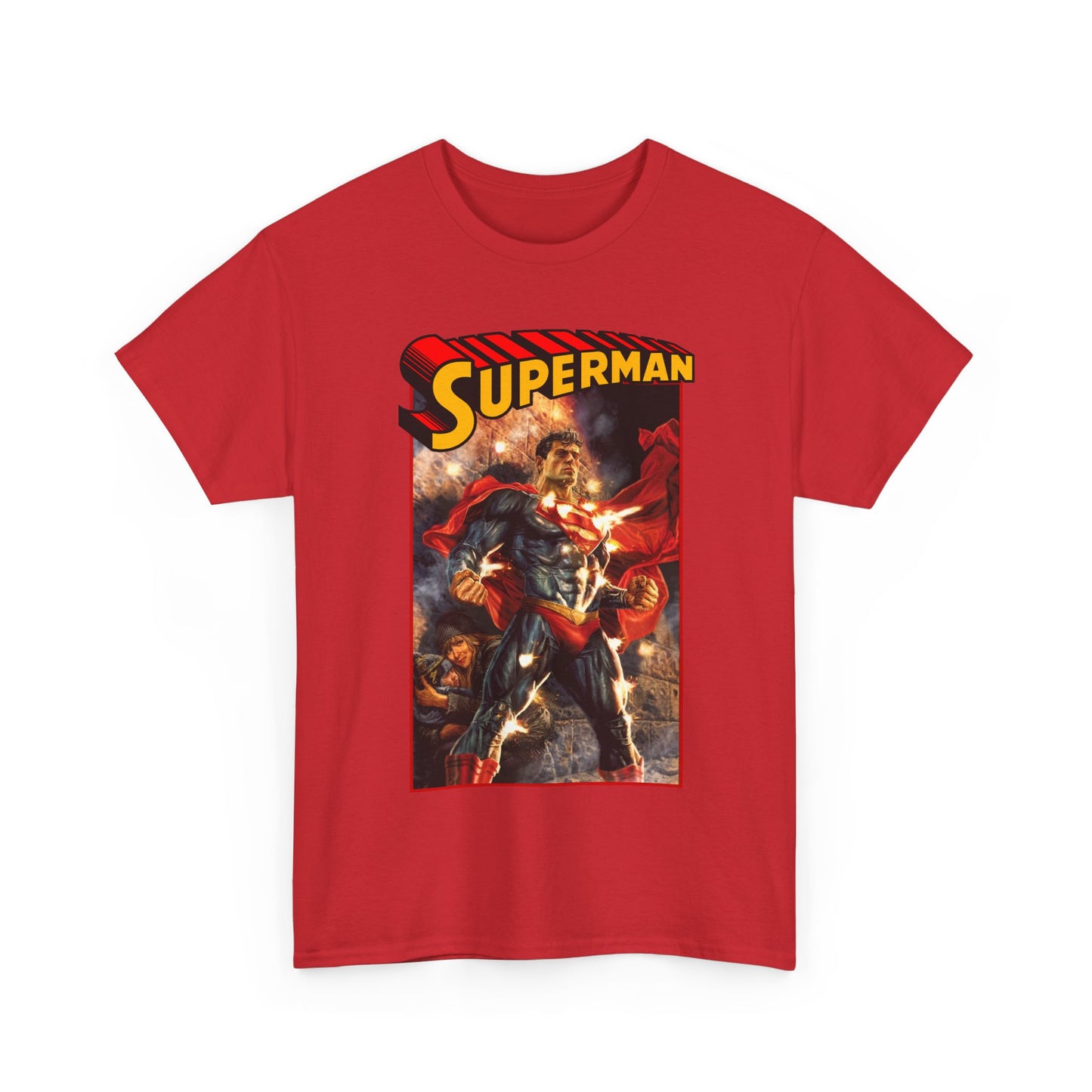 Superman T-Shirt - Lee Bermejo Art - Action Comics Variant Cover - Man of Steel, Metropolis - DC Comics