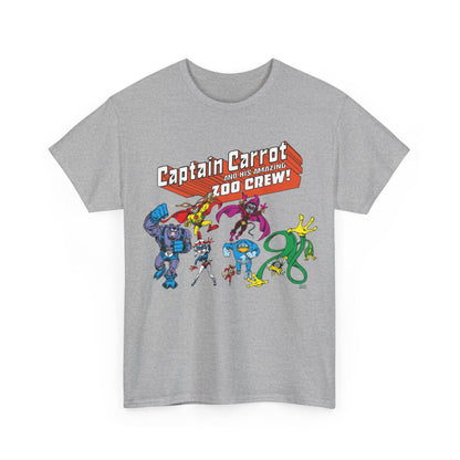 Captain Carrot & the Zoo Crew T-Shirt - 1980s Funny Animal Comic Series - DC Comics