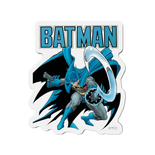 Batman: Year Two Die-Cut Magnet - Todd McFarlane Art - Gotham City, Dark Knight Detective, Bruce Wayne - DC Comics - 3", 4", 5", 6"
