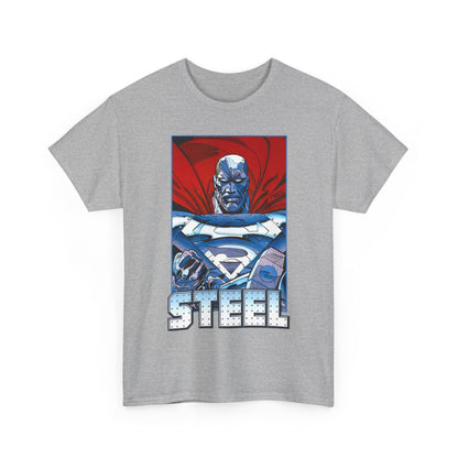 Steel T-Shirt - Superman Family - Reign of the Supermen - John Henry Irons - Steelworks - DC Comics