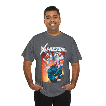 X-Factor T-Shirt - Whilce Portacio Art - Cyclops, Jean Grey, Iceman, Arcangel, Beast - X-Men Founding Members - Marvel Comics