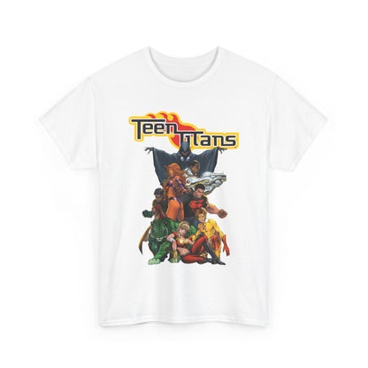 Teen Titans T-Shirt - Michael Turner Art - Cyborg, Raven, Wonder Girl, Superboy, Robin, Starfire - DC Comics