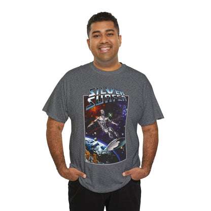 Silver Surfer T-Shirt - Amazing Joe Jusko Art - Marvel Comics Character - Former Herald of Galactus - Fantastic Four Connection - Norrin Radd