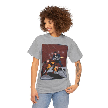 Wolverine & Punisher T-Shirt - John Buscema Art - Marvel Comics