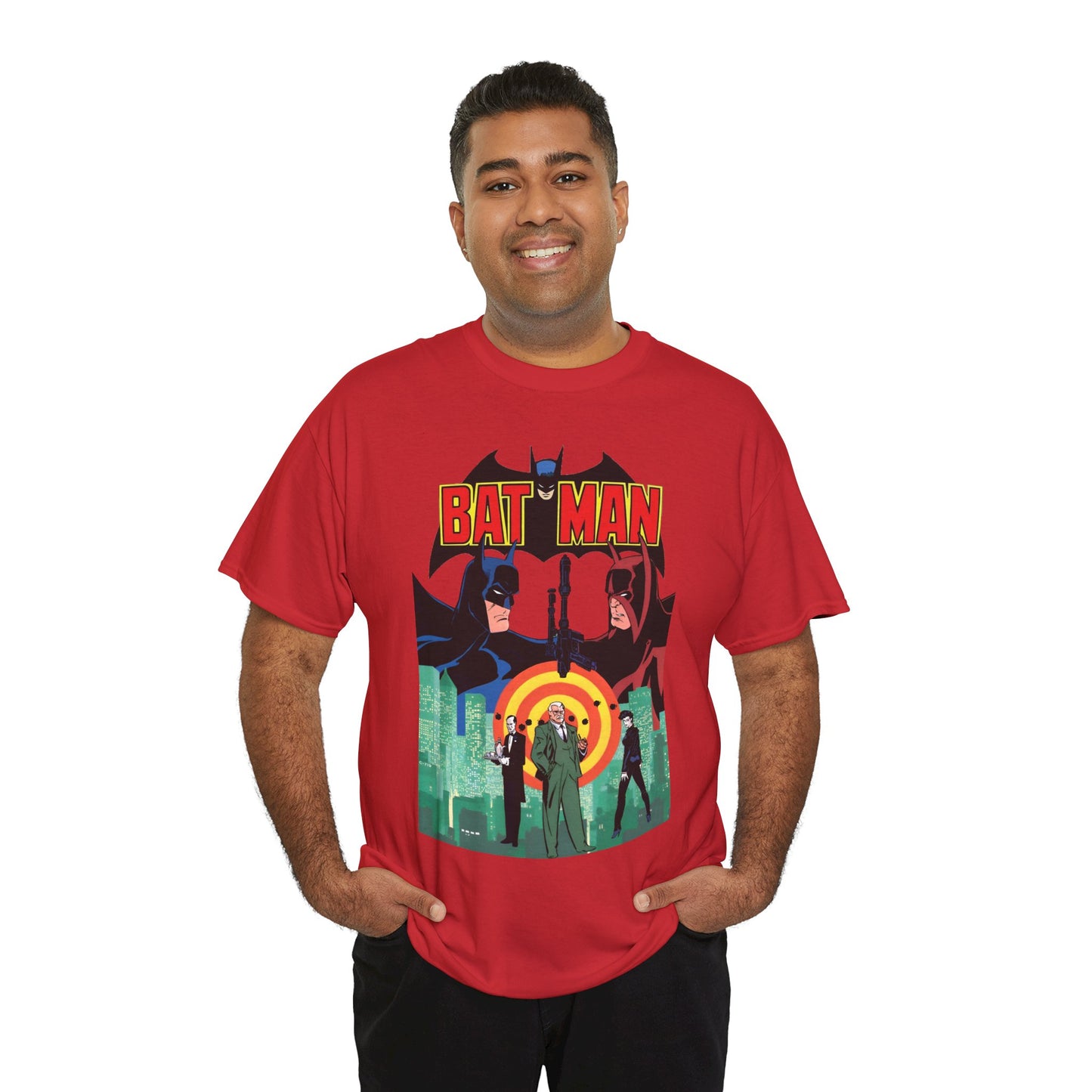 Batman T-Shirt - Michael Golden Art - Vs Wrath - Special #1 Cover - DC Comics