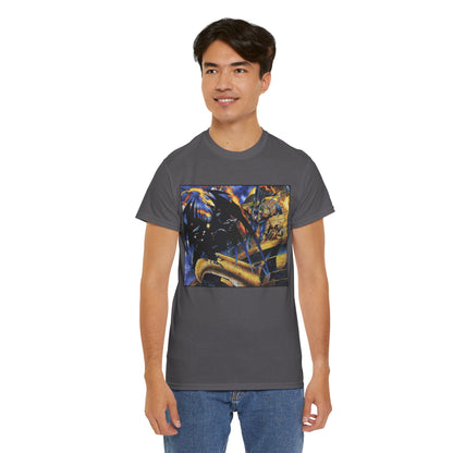 Batman Universe T-Shirt - Joe Quesada Art - 1990s Knightfall Era - Azrael, Robin, Bane - DC Comics