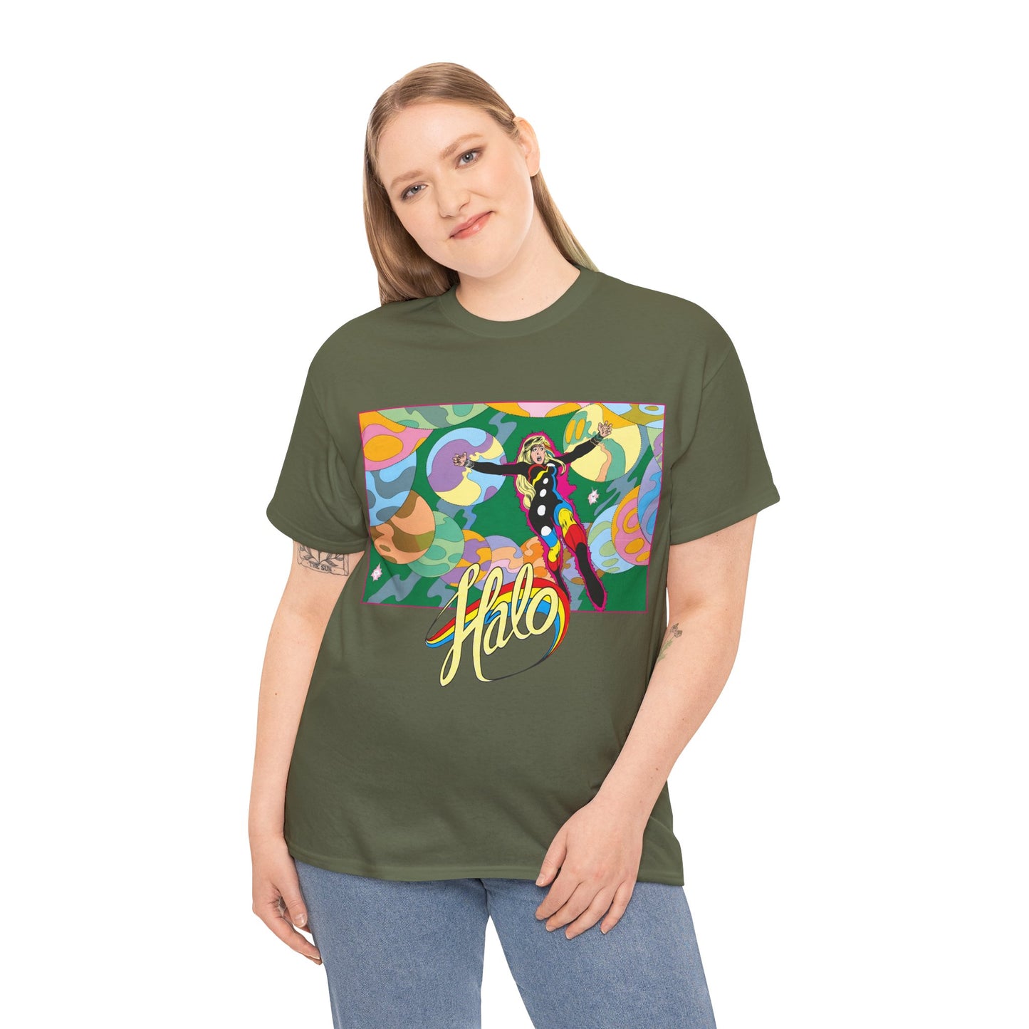 Halo T-Shirt - Batman & the Outsiders Founding Member - "Search for Halo" - DC Comics