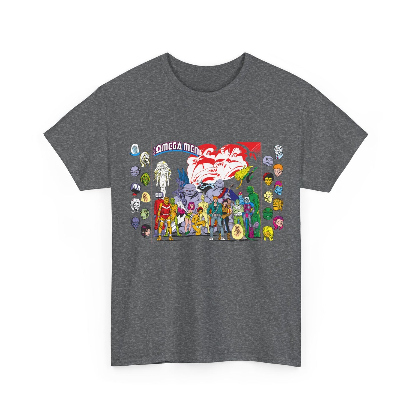 Omega Men T-Shirt - Shawn McManus Art - Who's Who Entry - DC Comics