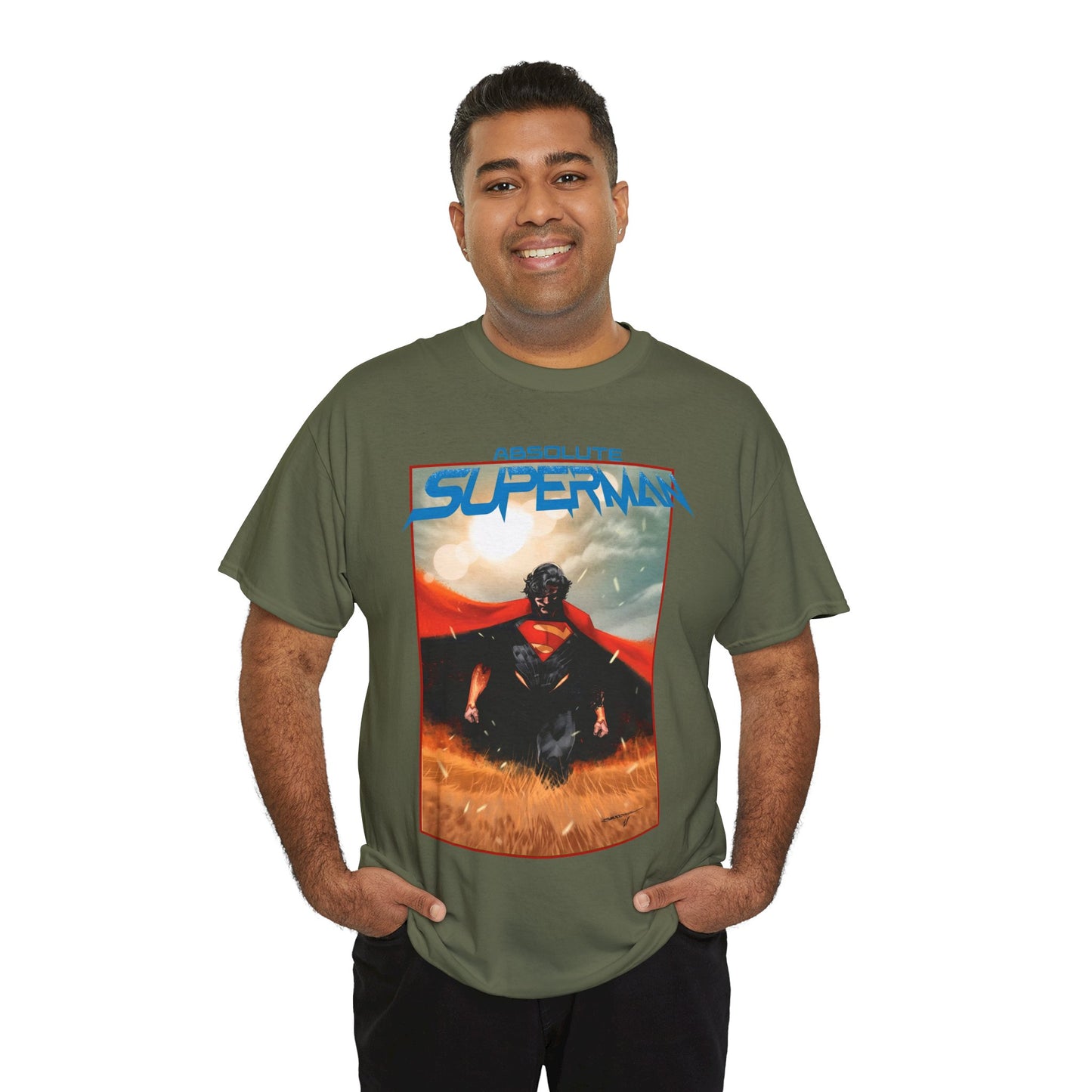 Absolute Superman T-Shirt - Rafa Sandoval Art - Krypton Son - DC Comics All-In - Kal-El On A New Earth