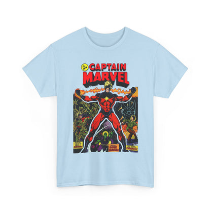 Captain Marvel T-Shirt - Jim Starlin Art - Thanos - Drax the Destroyer - Issue #32 Cover Art