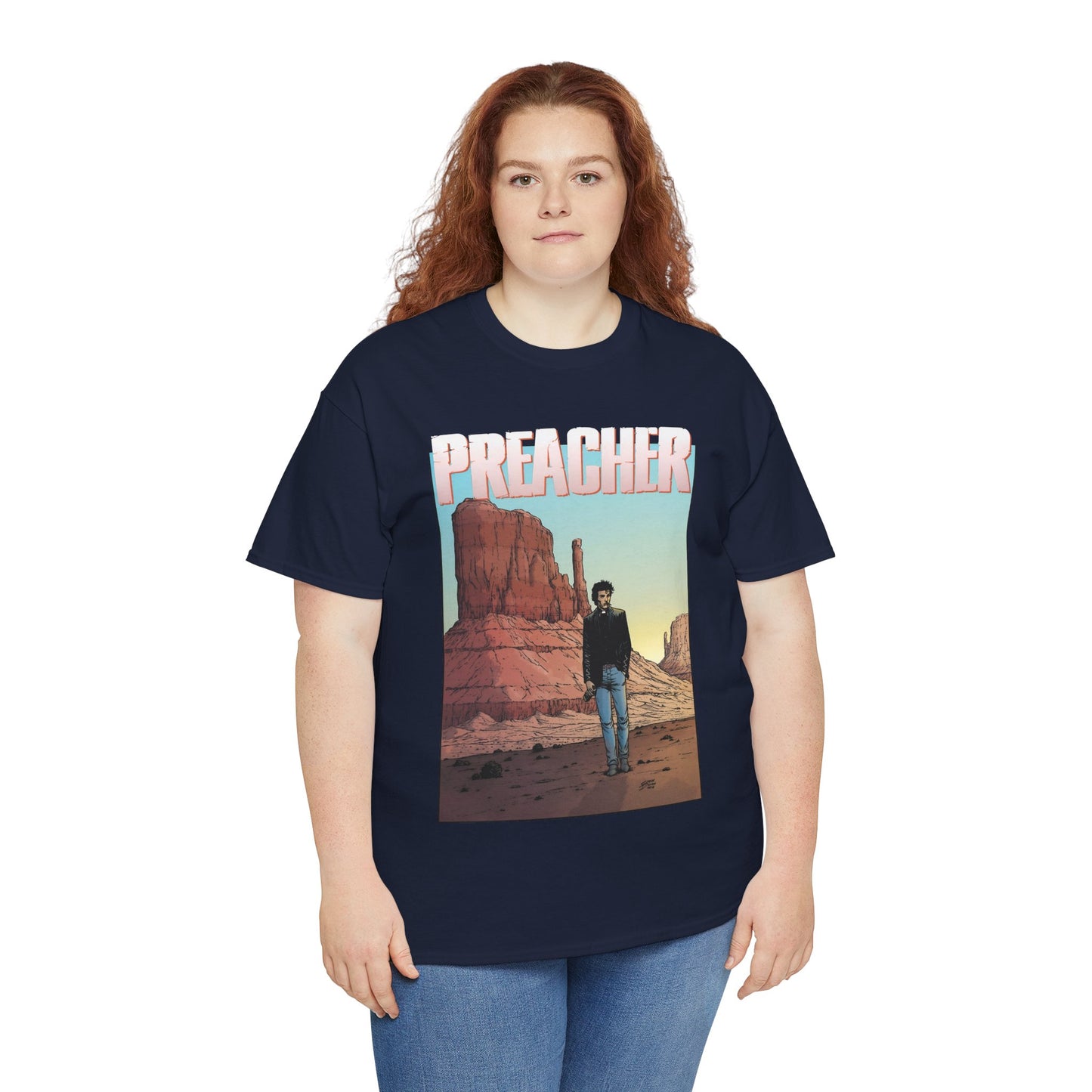 Preacher T-Shirt - Glenn Fabry Art - DC/Vertigo Comics