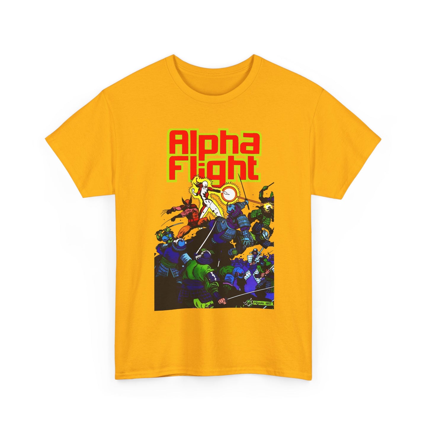 Alpha Flight T-Shirt - Mike Mignola Art
