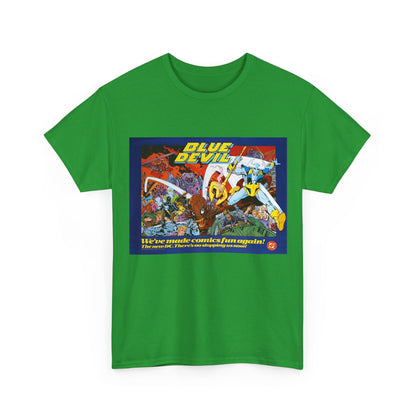 Blue Devil Ad T-Shirt - DC Comics
