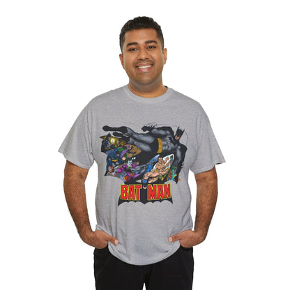 Batman T-Shirt - John Byrne Art - Joker, Catwoman, Ra's al Ghul, Talia - DC Comics - The Batcave