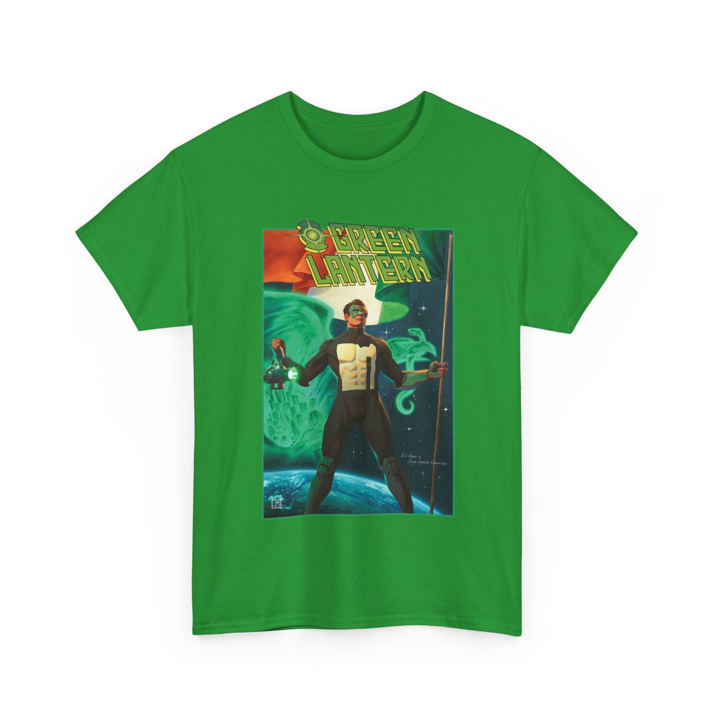 Green Lantern (Kyle Rayner) T-Shirt - Jorge Molina Art - Hispanic Heritage Month Cover - DC Comics