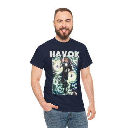 Havok T-Shirt - X-Men, X-Factor Member & Leader - Mutant Hero - Alex Summers, Brother to Scott Summers, Cyclops - Marvel Comics