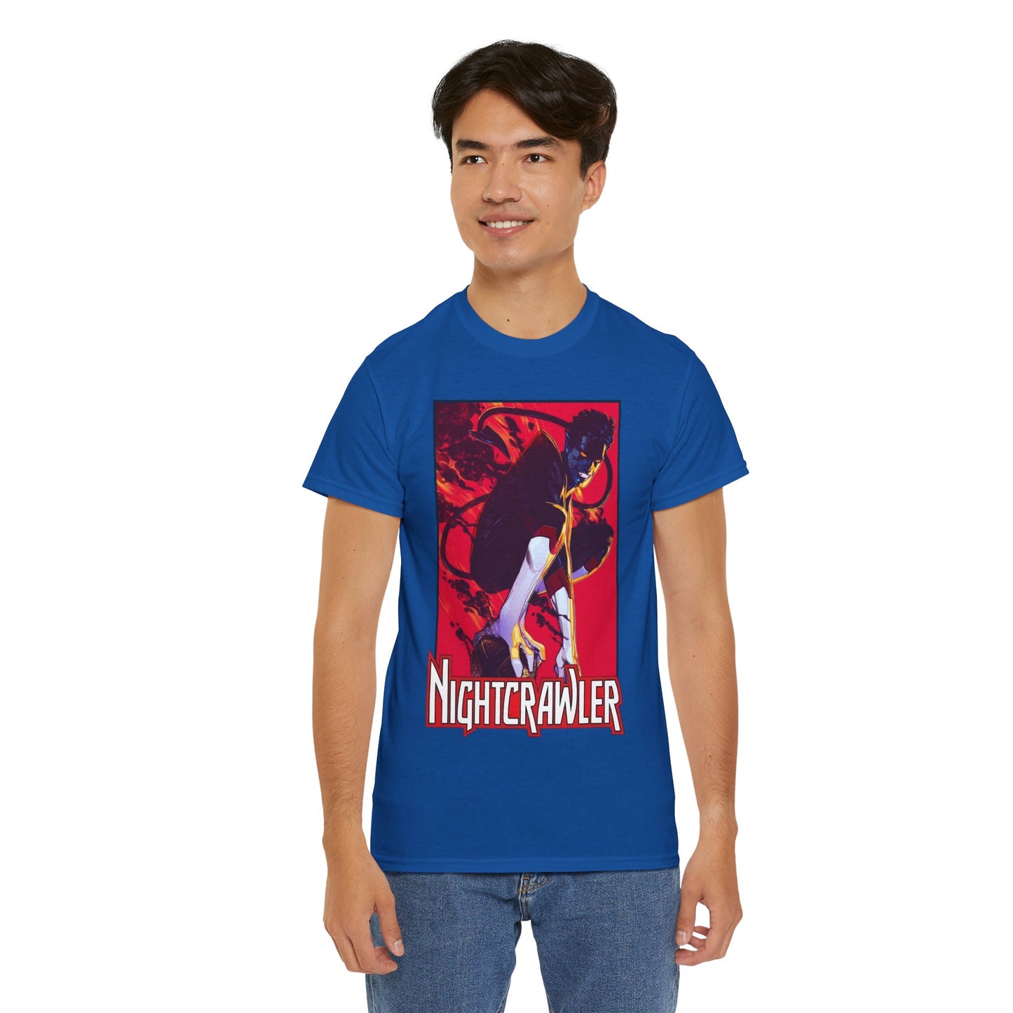 Nightcrawler T-Shirt - Taurin Clarke Art - Uncanny X-Men Member - Marvel Comics